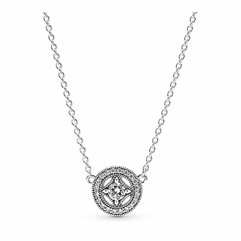 Pandora Vintage Allure Pendant Necklace Silver Egypt CP9457806